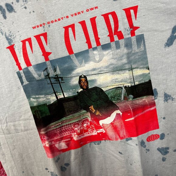 Ice Cube West Coast Very Own oversized Tie dye Tshirt size Large - Picture 4 of 4